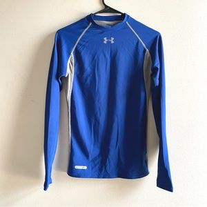 COPY - Men’s Under Armour Long Sleeve Metal Heat Gear Compression Shirt Size Me…